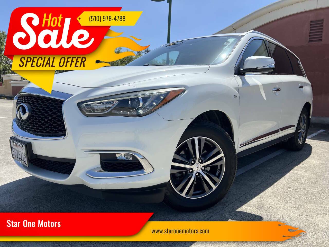 2019 INFINITI QX60 LUXE — SUV — 63,990 mi — Hayward, CA