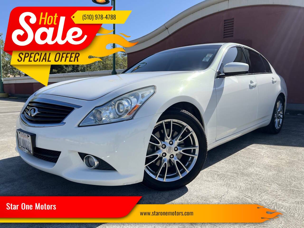2010 INFINITI G G37 — Sedan — 75,191 mi — Hayward, CA