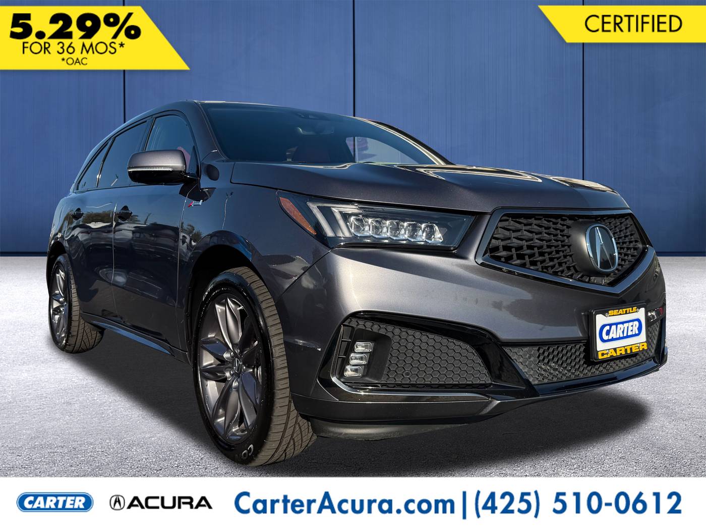 2019 Acura MDX A-Spec with Technology Package — SUV — 118,038 mi — Lynnwood, WA