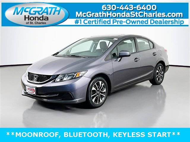 2015 Honda Civic EX — Sedan — 125,071 mi — Saint Charles, IL