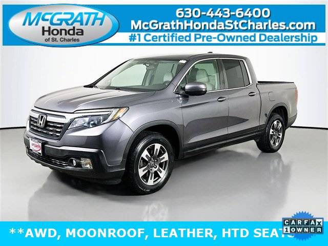 2017 Honda Ridgeline RTL — Pickup Truck — 139,251 mi — Saint Charles, IL