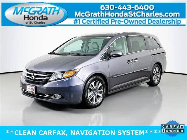 2015 Honda Odyssey Touring Elite — Minivan — 93,775 mi — Saint Charles, IL