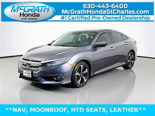 2016 Honda Civic Touring — Sedan — 62,961 mi — Saint Charles, IL