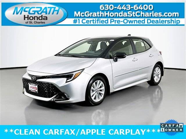 2025 Toyota Corolla Hatchback SE — Hatchback — 479 mi — Saint Charles, IL