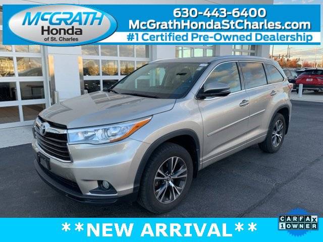2016 Toyota Highlander XLE — SUV — 95,641 mi — Saint Charles, IL