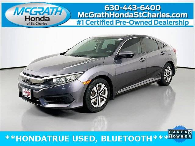 2017 Honda Civic LX — Sedan — 123,021 mi — Saint Charles, IL