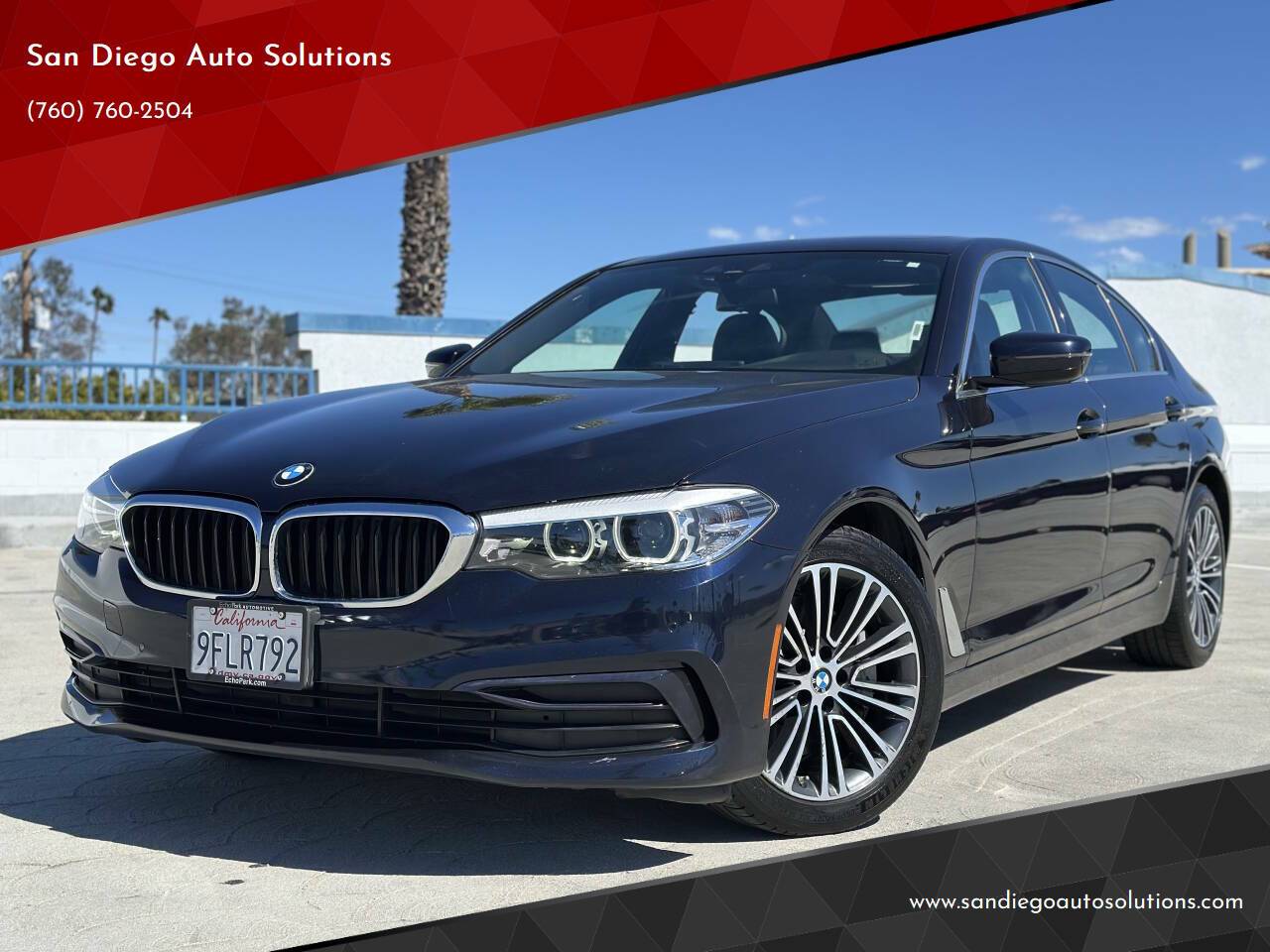 2019 BMW 5 Series 530i — Sedan — 71,491 mi — Oceanside, CA