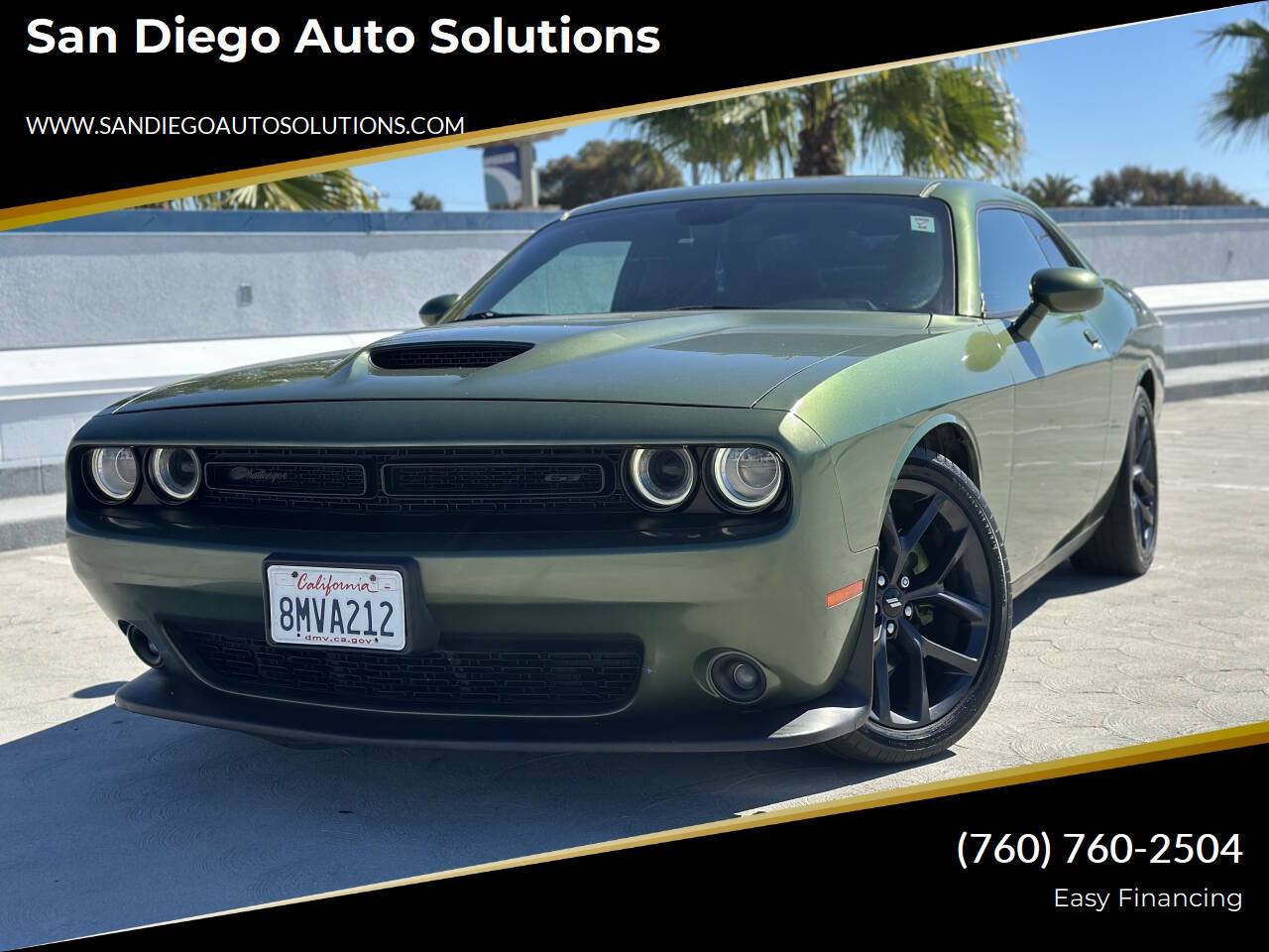 2019 Dodge Challenger GT — Coupe — 110,602 mi — Oceanside, CA