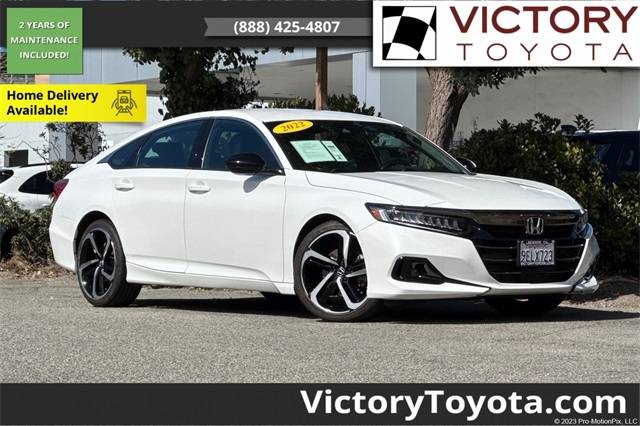 2022 Honda Accord Sport — Sedan — 30,357 mi — Seaside, CA