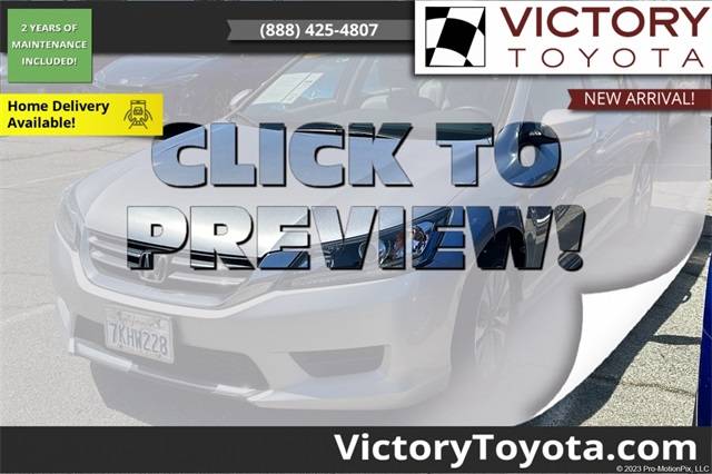 2015 Honda Accord LX — Sedan — 36,481 mi — Seaside, CA