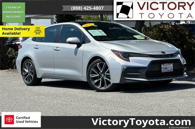2022 Toyota Corolla SE — Sedan — 37,647 mi — Seaside, CA