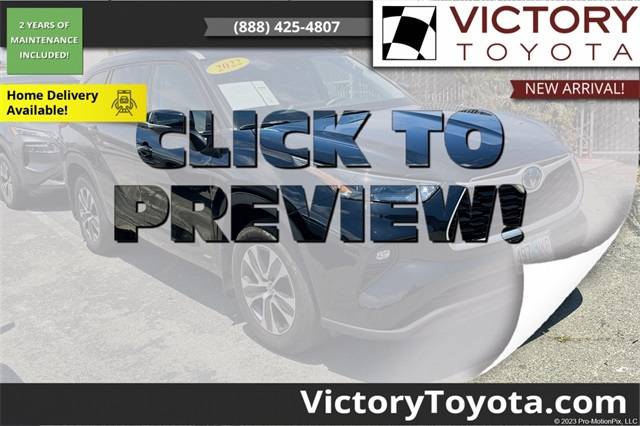 2022 Toyota Highlander Hybrid XLE — SUV — 32,164 mi — Seaside, CA