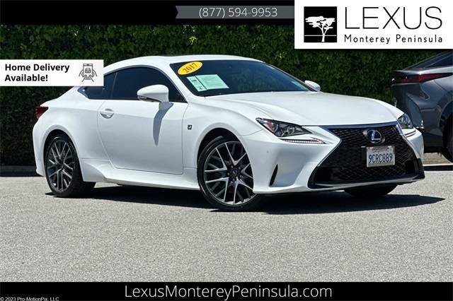 2017 Lexus RC RC Turbo — Coupe — 83,218 mi — Seaside, CA