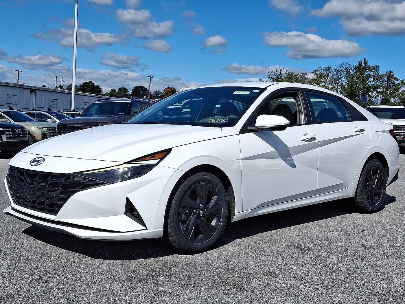 2021 Hyundai Elantra Hybrid Blue — Sedan — 50,197 mi — Harrisburg, PA