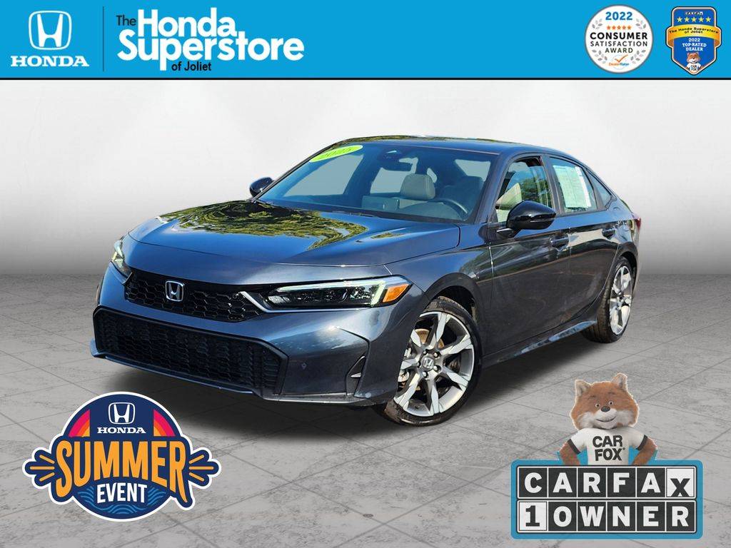 2025 Honda Civic Hybrid Sport Touring — Sedan — 1,669 mi — Joliet, IL
