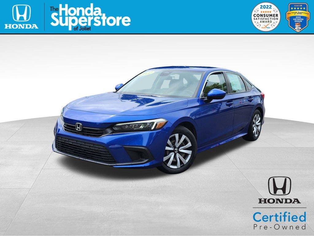 2022 Honda Civic LX — Sedan — 43,706 mi — Joliet, IL