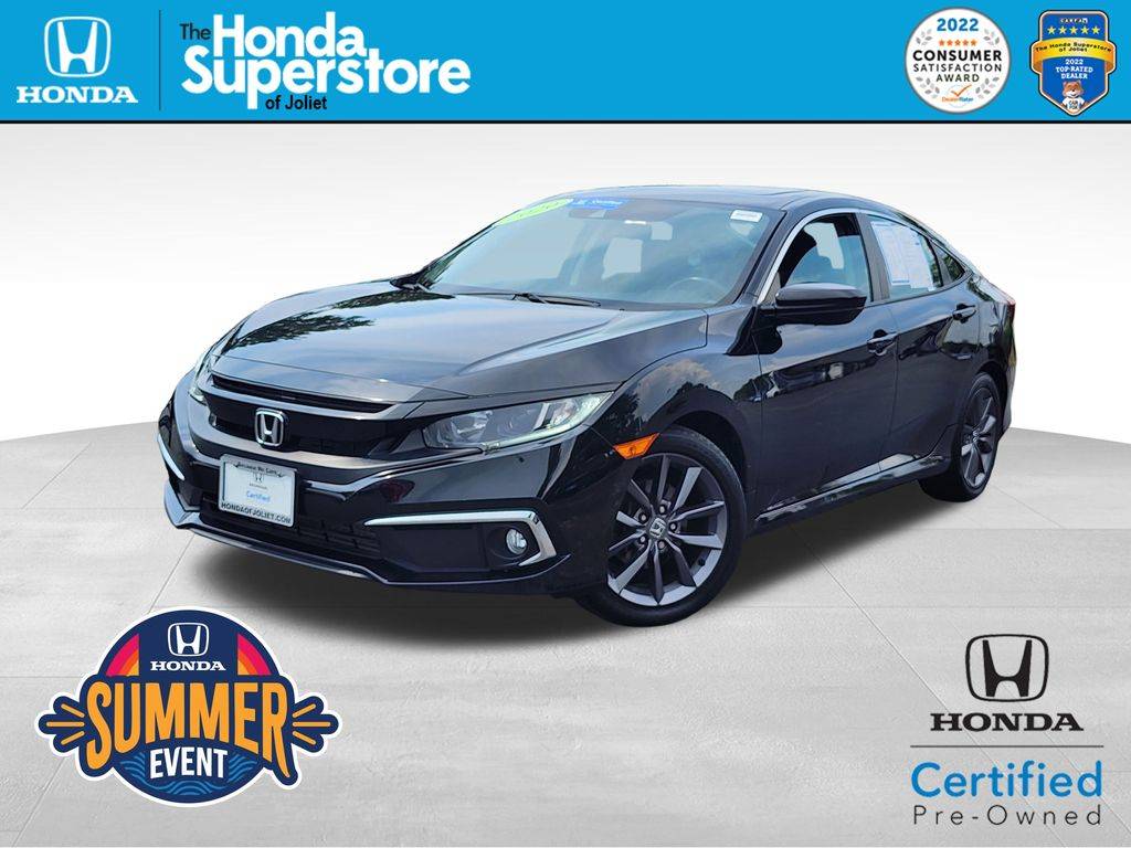 2020 Honda Civic EX — Sedan — 66,196 mi — Joliet, IL