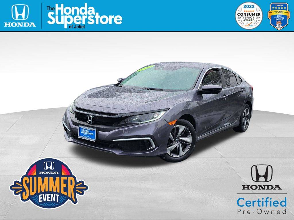 2019 Honda Civic LX — Sedan — 66,032 mi — Joliet, IL