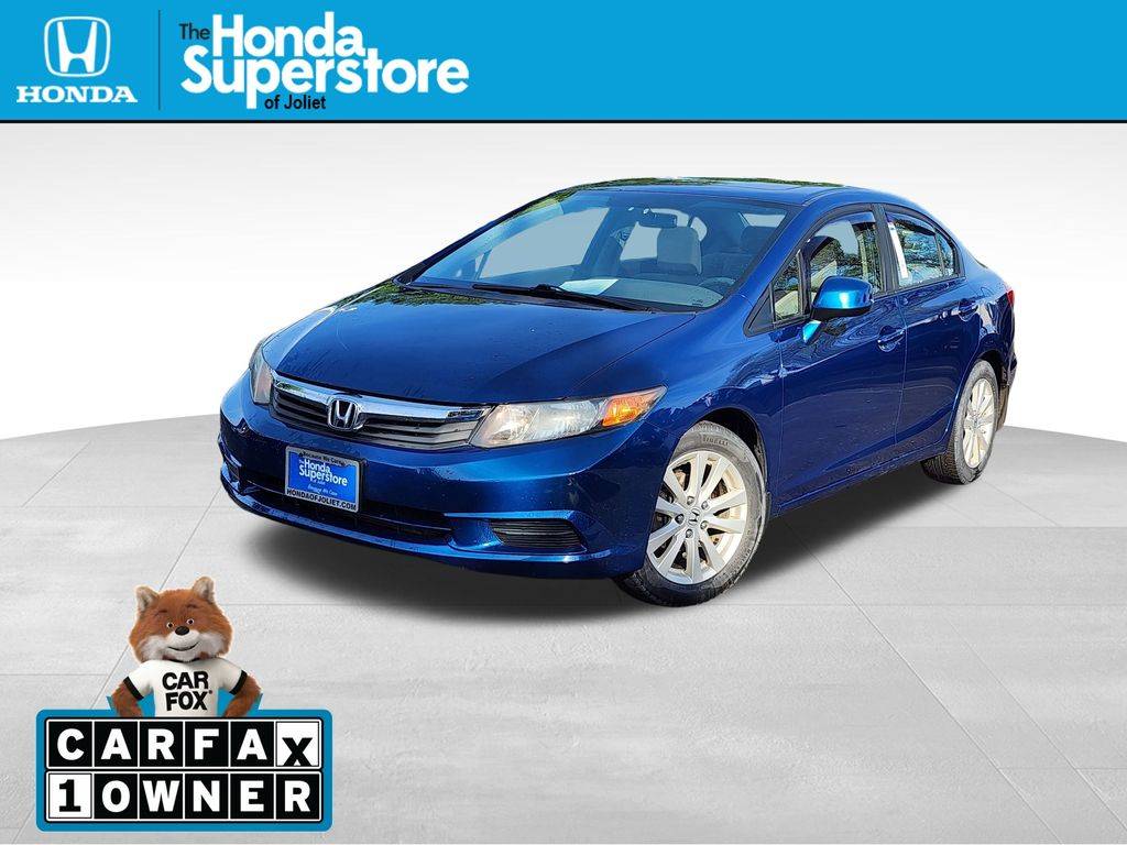2012 Honda Civic EX — Sedan — 100,805 mi — Joliet, IL