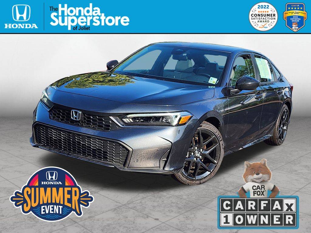 2025 Honda Civic Hybrid Sport Touring — Sedan — 887 mi — Joliet, IL
