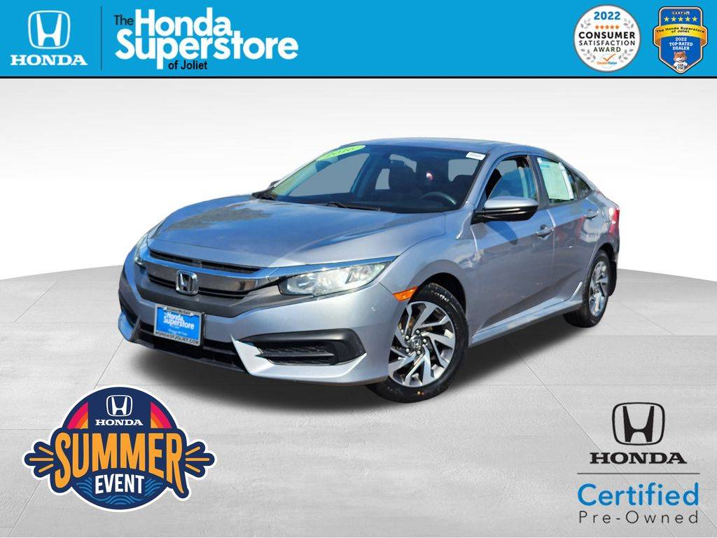 2016 Honda Civic EX — Sedan — 134,751 mi — Joliet, IL