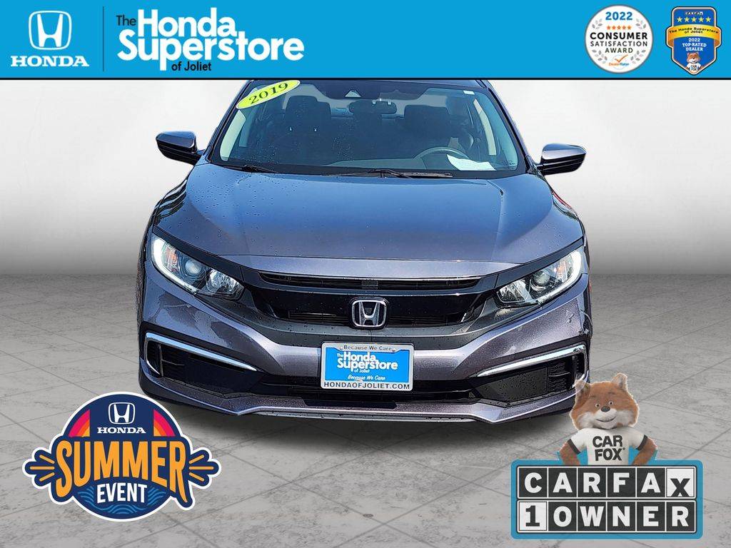 2019 Honda Civic LX — Sedan — 78,158 mi — Joliet, IL