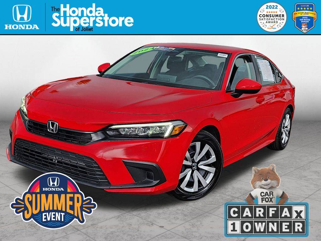 2024 Honda Civic LX — Sedan — 16,445 mi — Joliet, IL
