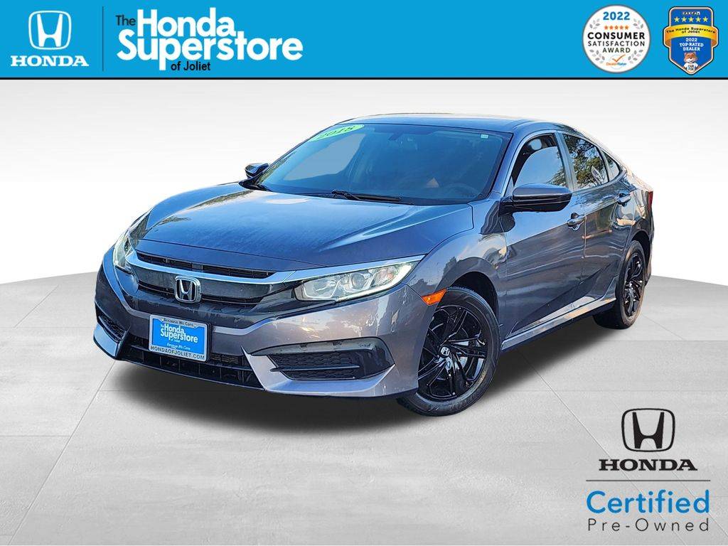 2018 Honda Civic LX — Sedan — 69,147 mi — Joliet, IL
