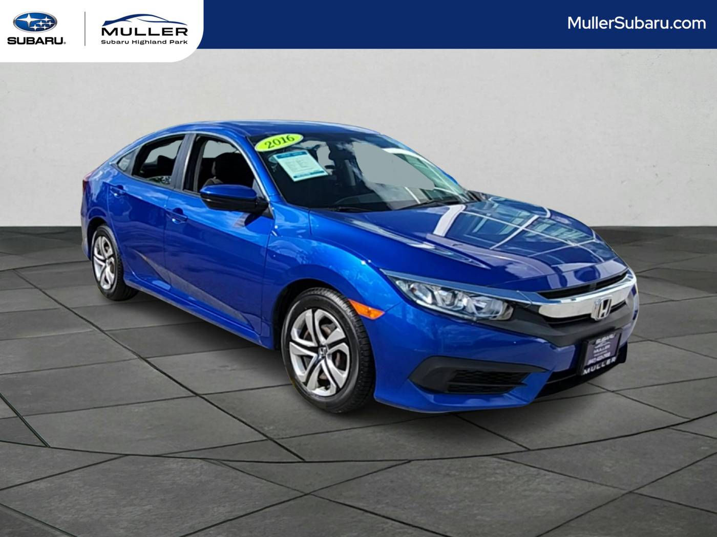 2016 Honda Civic LX — Sedan — 32,074 mi — Highland Park, IL