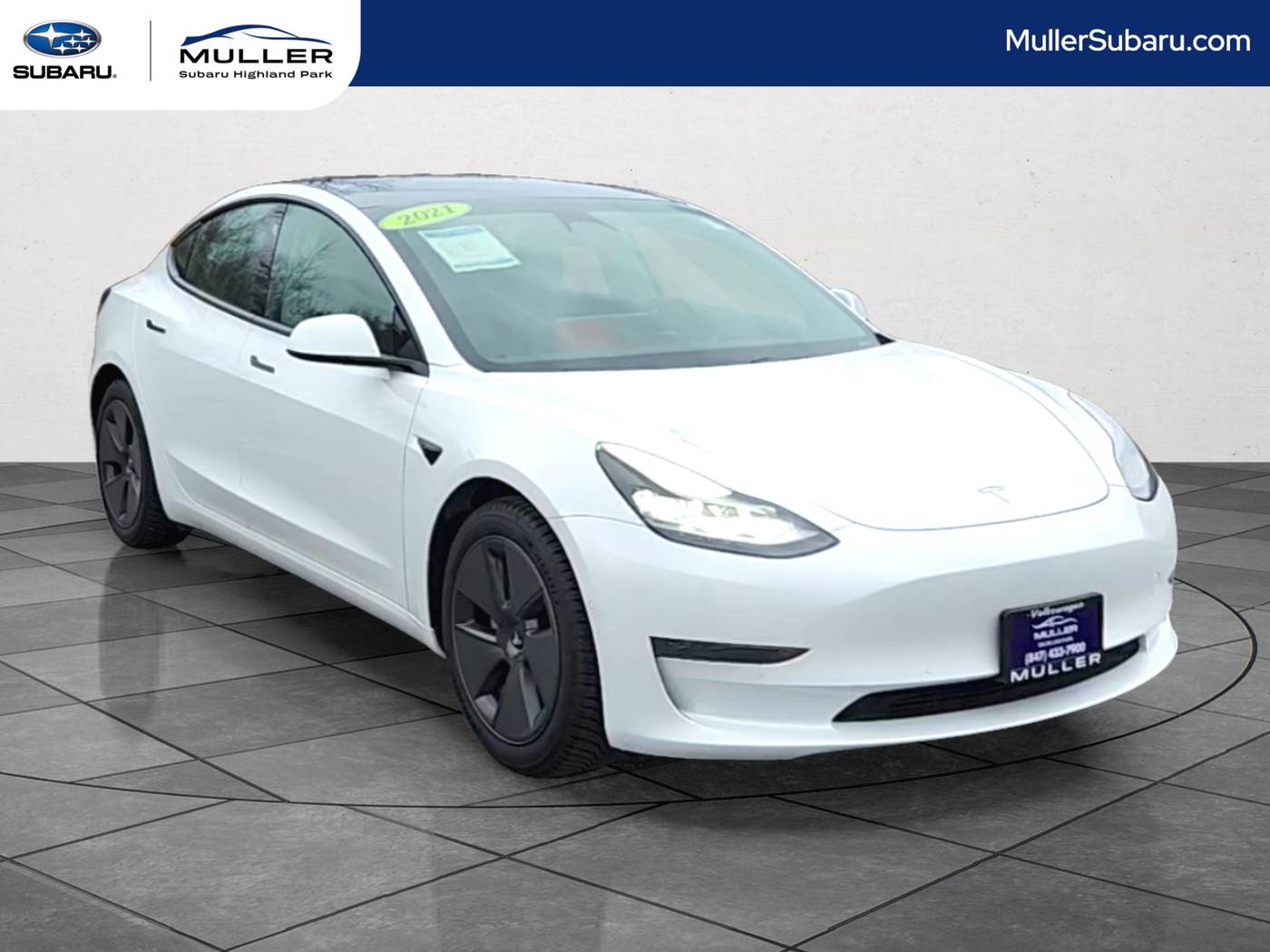 2021 Tesla Model 3 Standard Range Plus — Sedan — 36,088 mi — Highland Park, IL