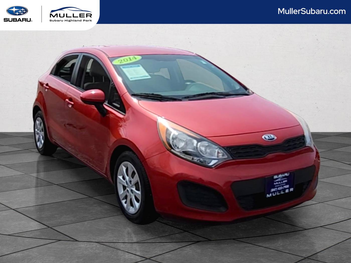 2014 Kia Rio LX — Hatchback — 57,609 mi — Highland Park, IL
