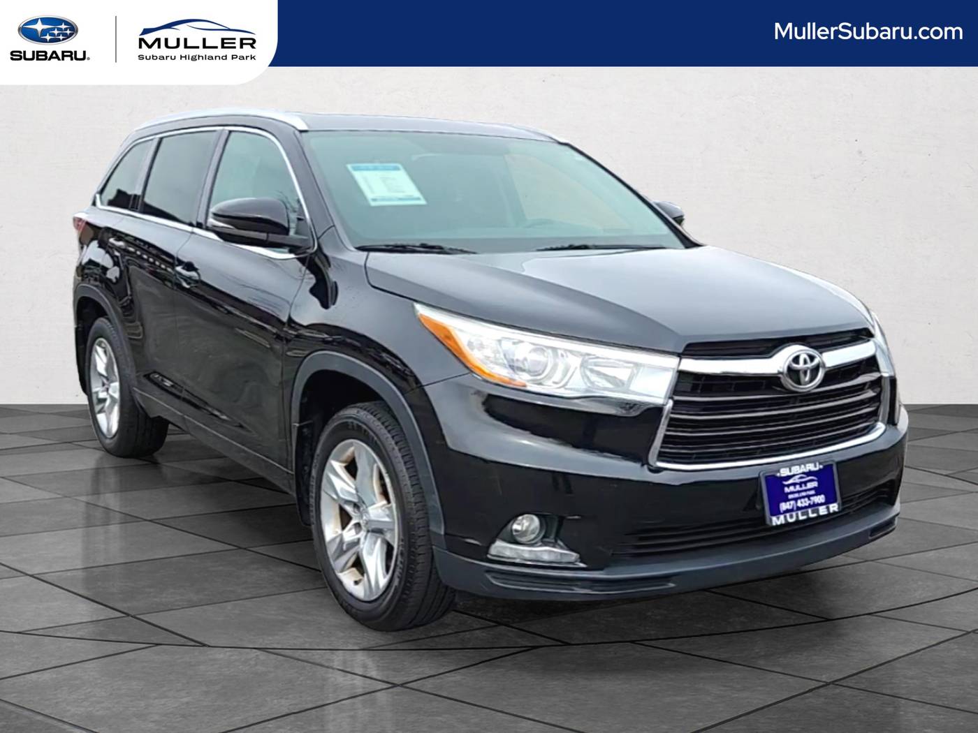 2014 Toyota Highlander Limited — SUV — 107,530 mi — Highland Park, IL