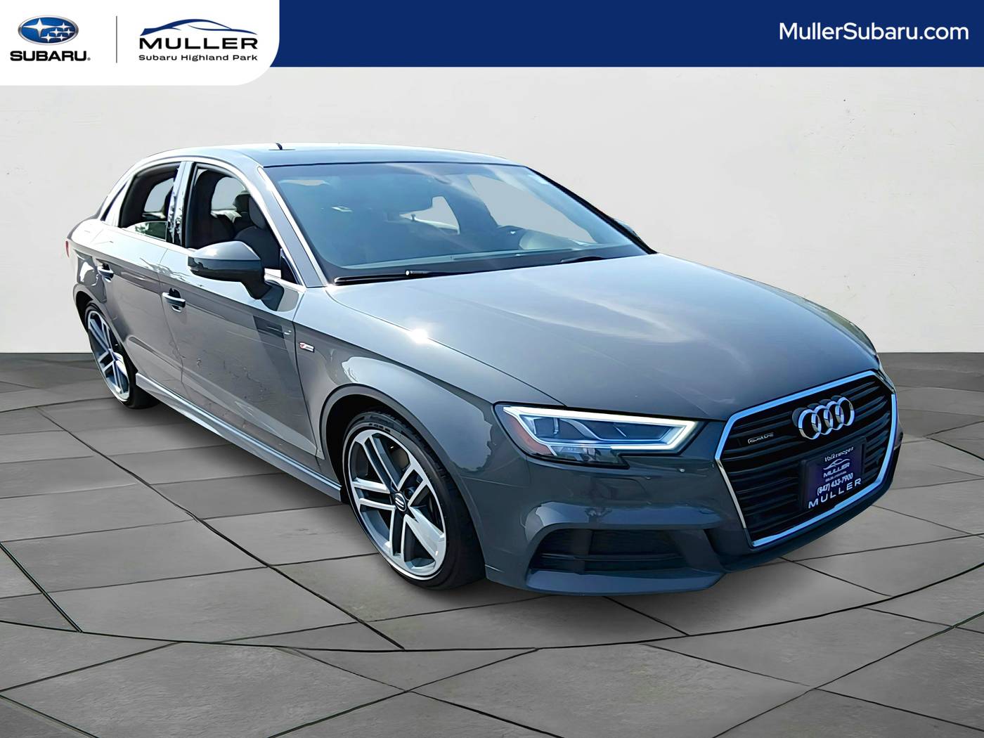 2019 Audi A3 Premium Plus — Sedan — 53,644 mi — Highland Park, IL