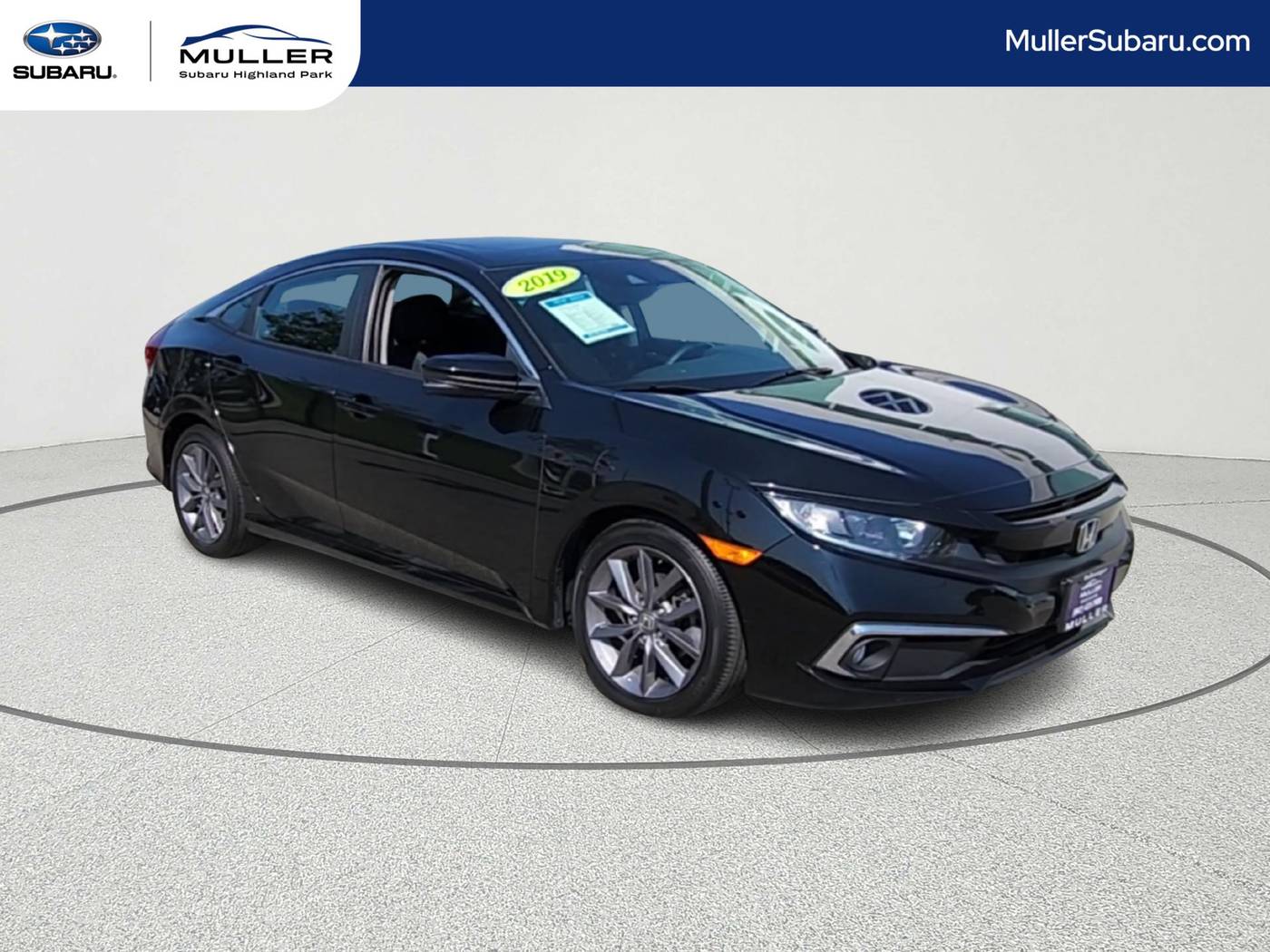 2019 Honda Civic EX — Sedan — 43,844 mi — Highland Park, IL