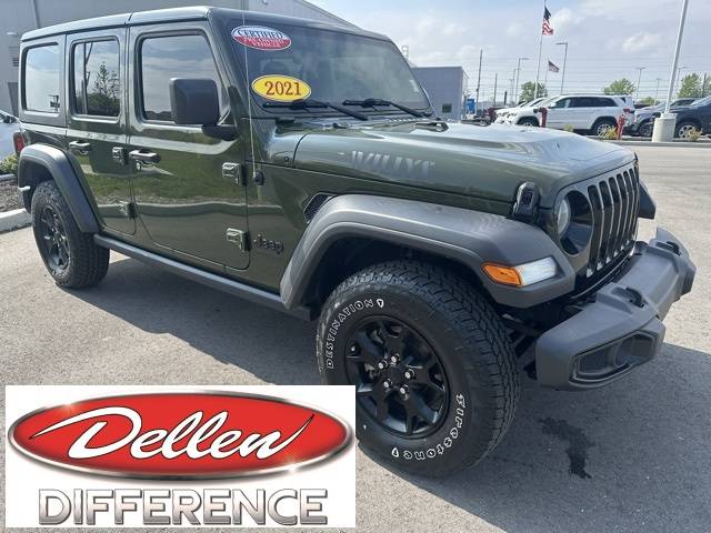 2021 Jeep Wrangler Willys Sport — SUV — 71,885 mi — Greenfield, IN
