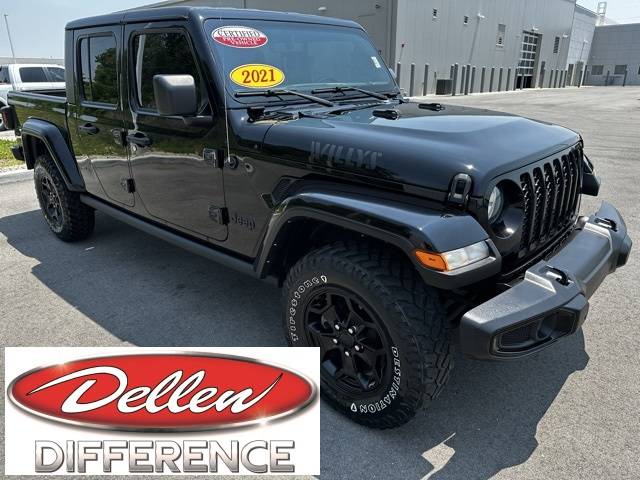2021 Jeep Gladiator Willys — Pickup Truck — 43,538 mi — Greenfield, IN
