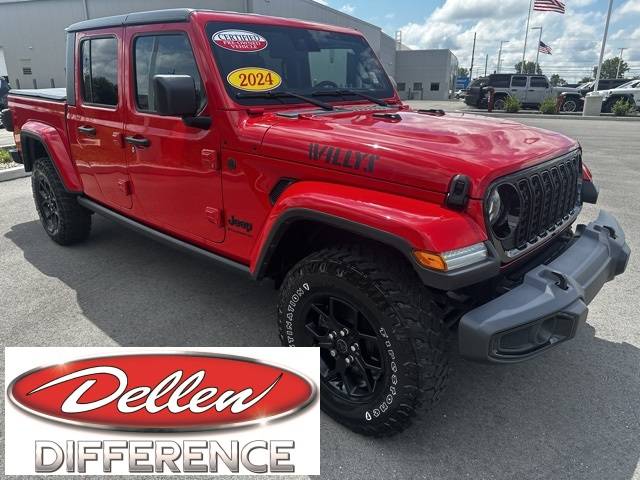 2024 Jeep Gladiator Willys — Pickup Truck — 8,885 mi — Greenfield, IN