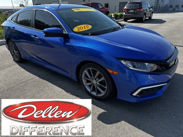 2019 Honda Civic EX — Sedan — 87,255 mi — Greenfield, IN
