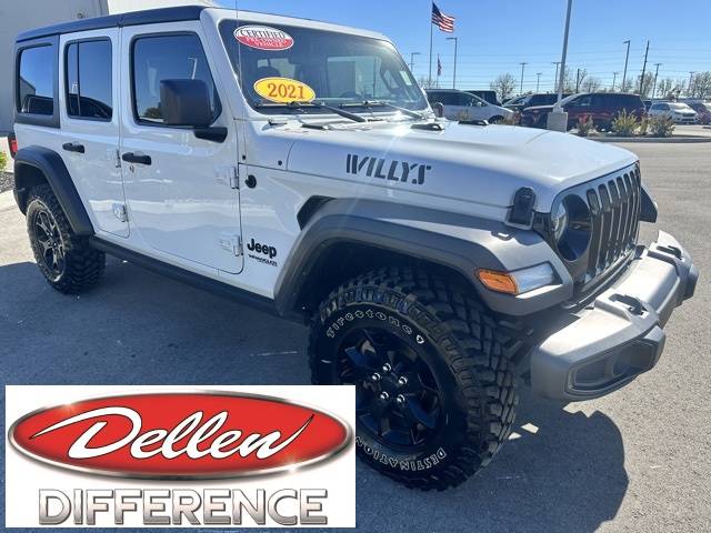 2021 Jeep Wrangler Willys — SUV — 42,470 mi — Greenfield, IN
