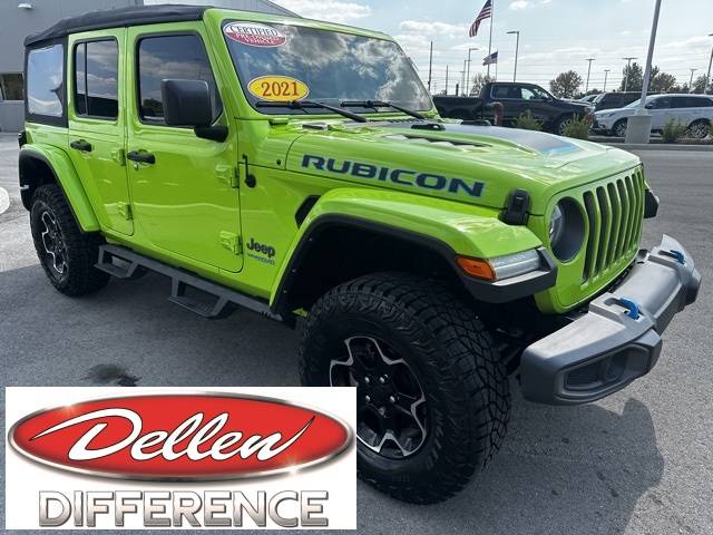 2021 Jeep Wrangler Rubicon 4xe — SUV — 58,741 mi — Greenfield, IN