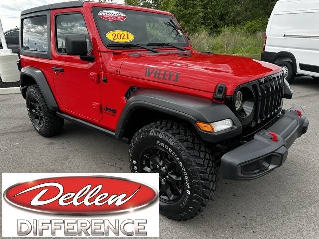 2021 Jeep Wrangler Willys Sport — SUV — 46,283 mi — Greenfield, IN