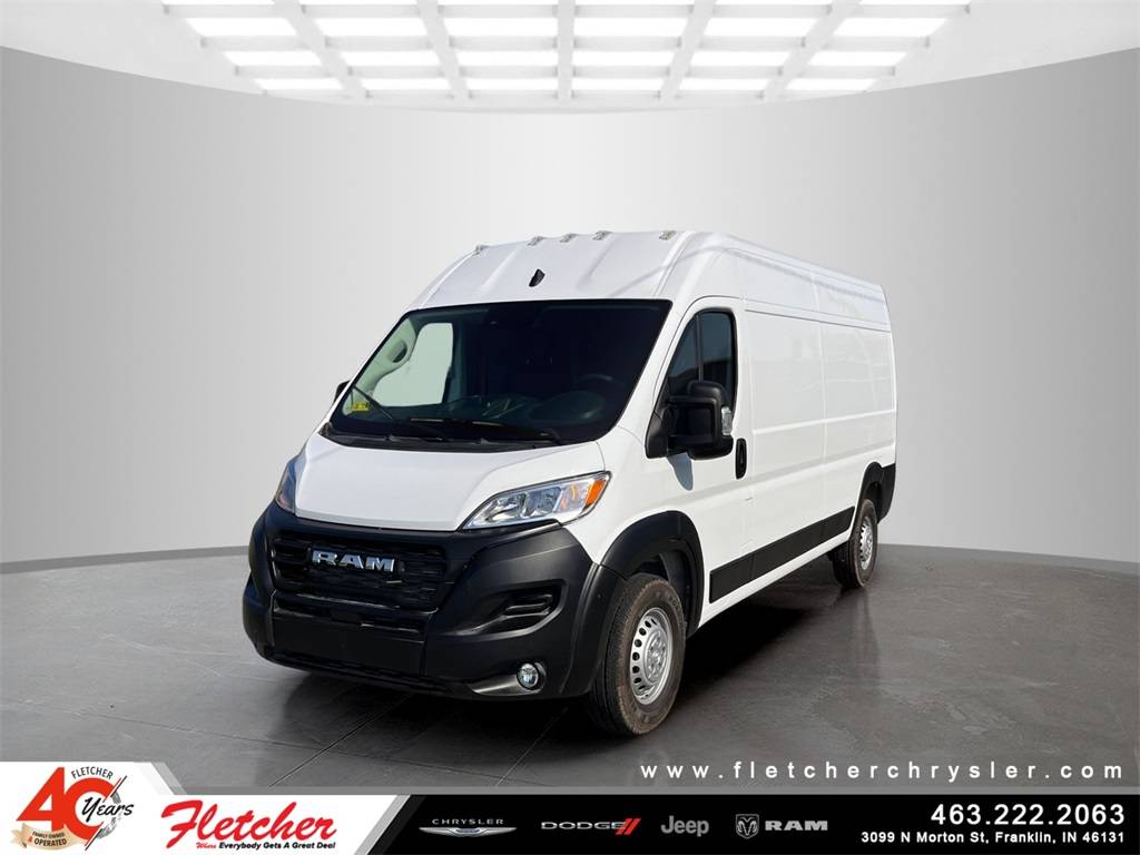 2025 Ram ProMaster Cargo Van Tradesman 2500 — Cargo Van — 30 mi — Franklin, IN