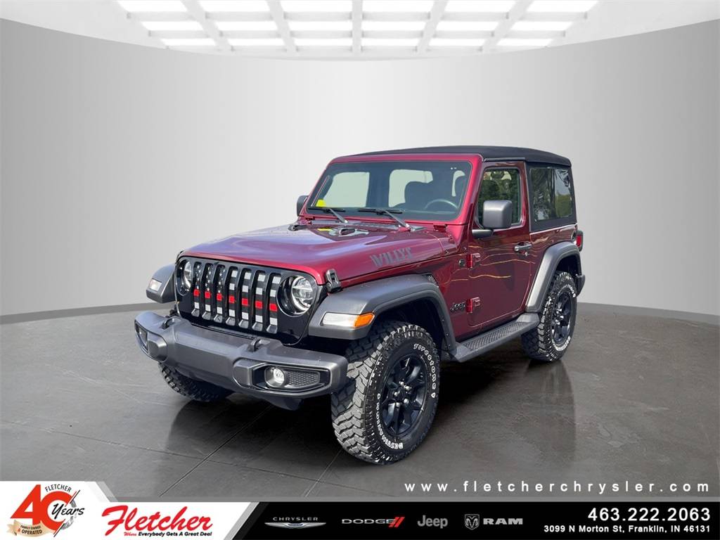 2021 Jeep Wrangler Willys — SUV — 45,289 mi — Franklin, IN