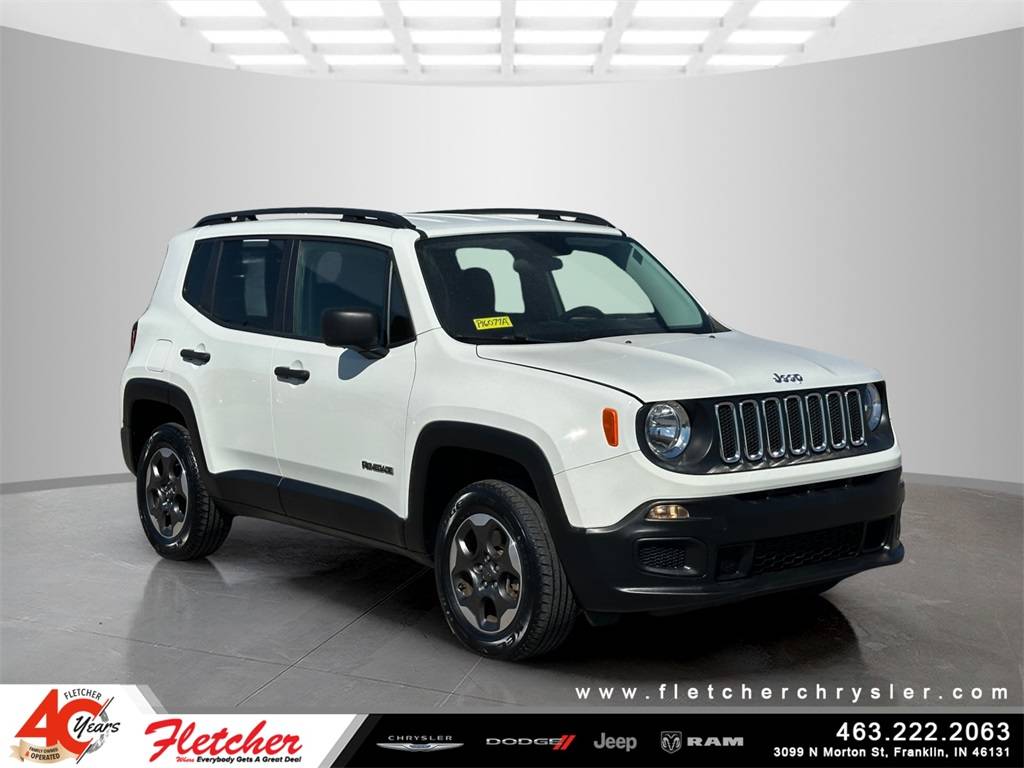 2017 Jeep Renegade Sport — SUV — 72,386 mi — Franklin, IN