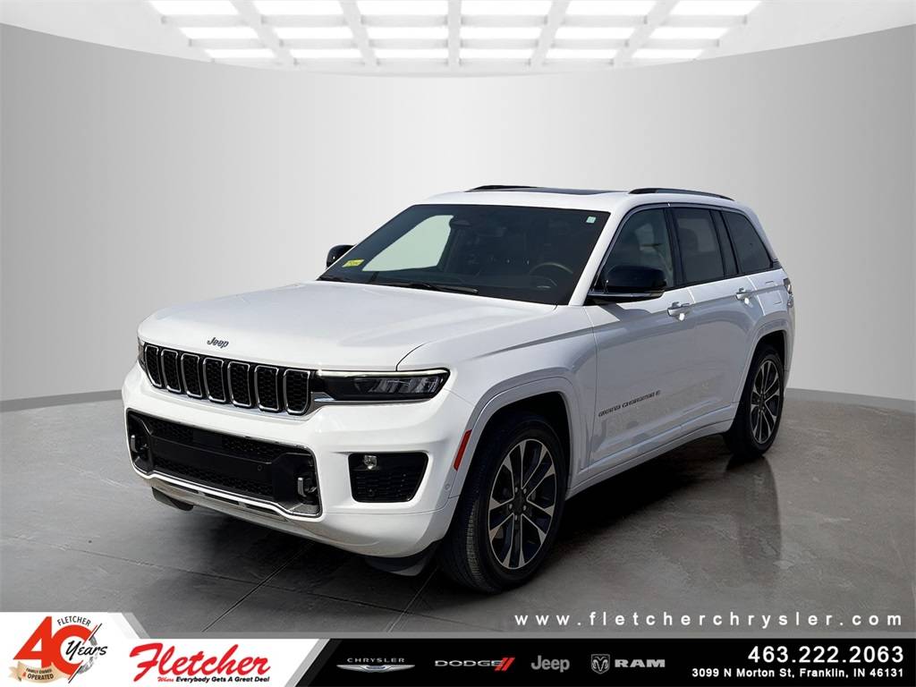 2022 Jeep Grand Cherokee Overland — SUV — 25,045 mi — Franklin, IN