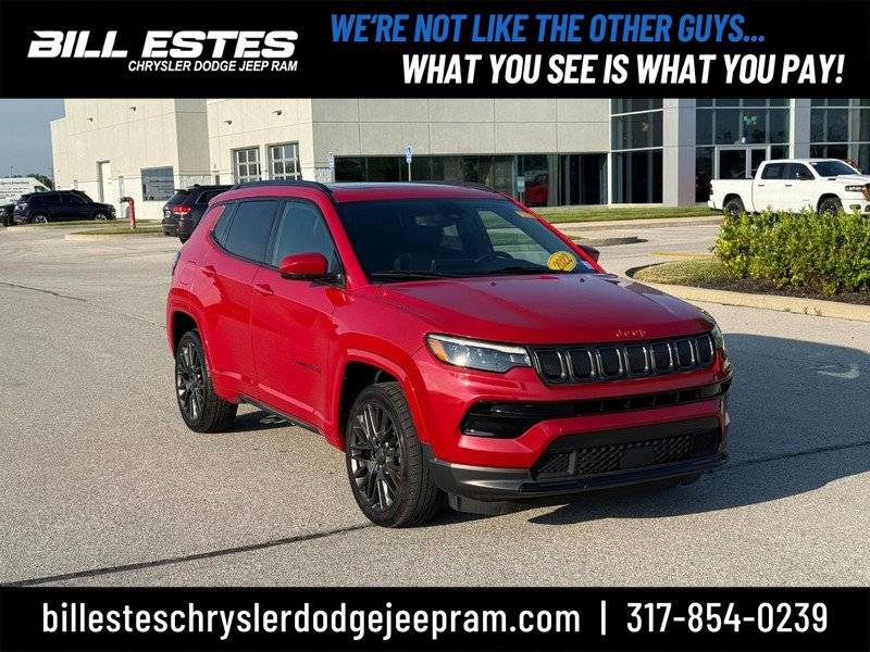 2022 Jeep Compass (RED) Edition — SUV — 35,768 mi — Brownsburg, IN
