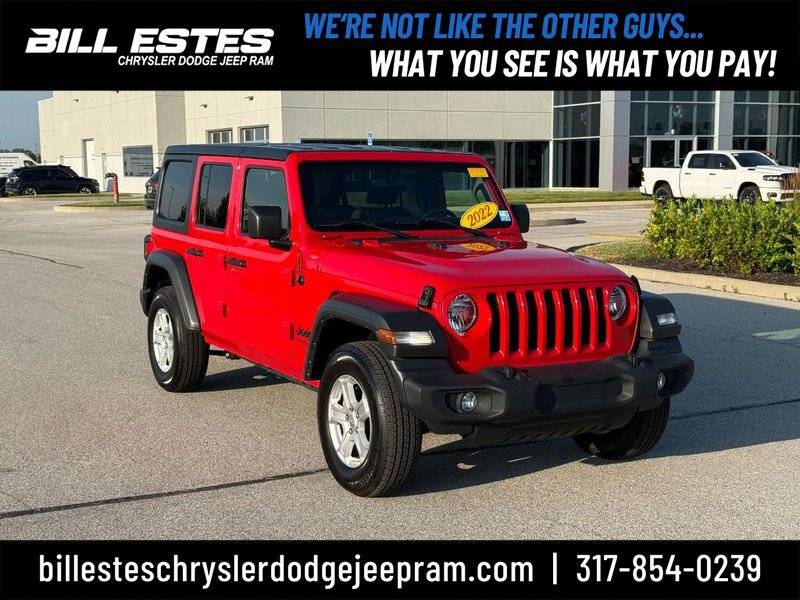 2022 Jeep Wrangler Sport S — SUV — 40,057 mi — Brownsburg, IN