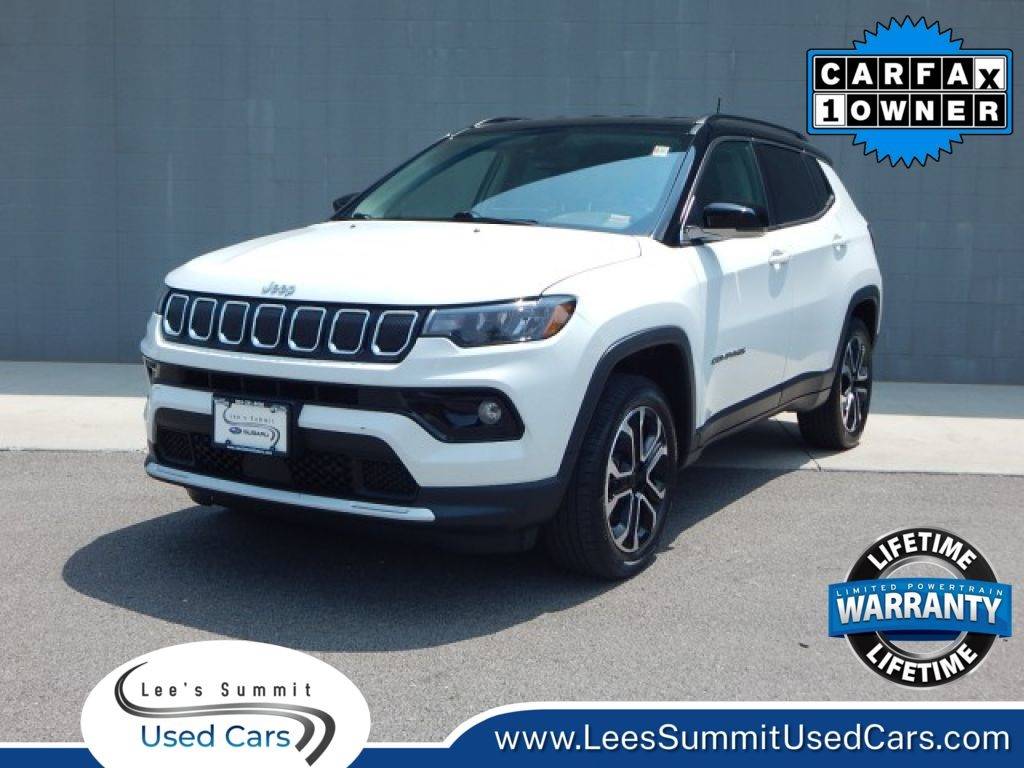 2022 Jeep Compass Limited — SUV — 27,236 mi — Lees Summit, MO