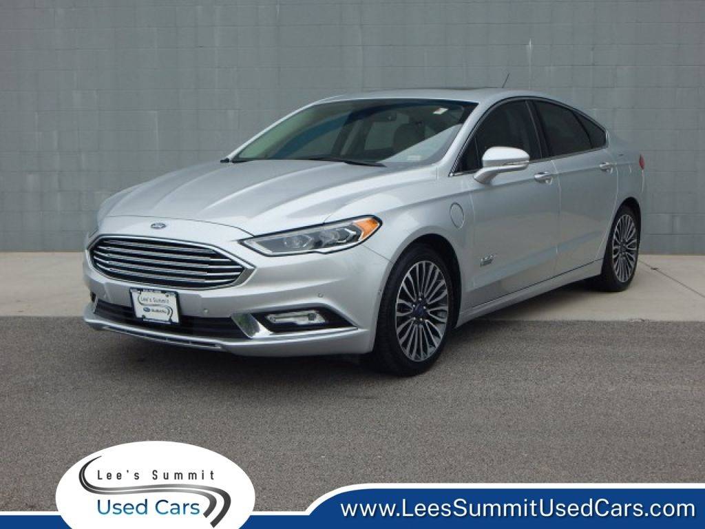 2017 Ford Fusion Energi Titanium — Sedan — 123,133 mi — Lees Summit, MO