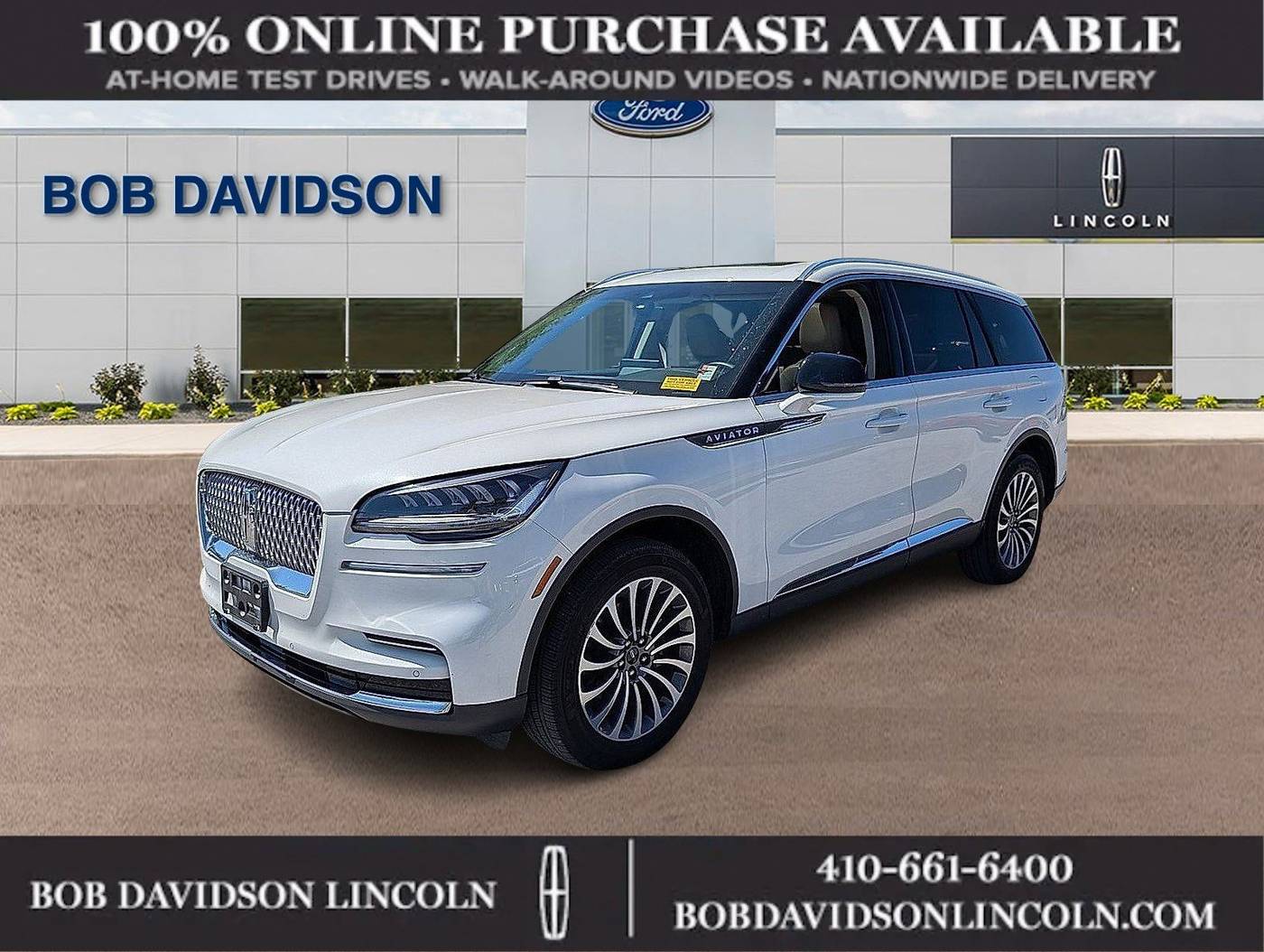 2022 Lincoln Aviator Standard — SUV — 54,610 mi — Baltimore, MD